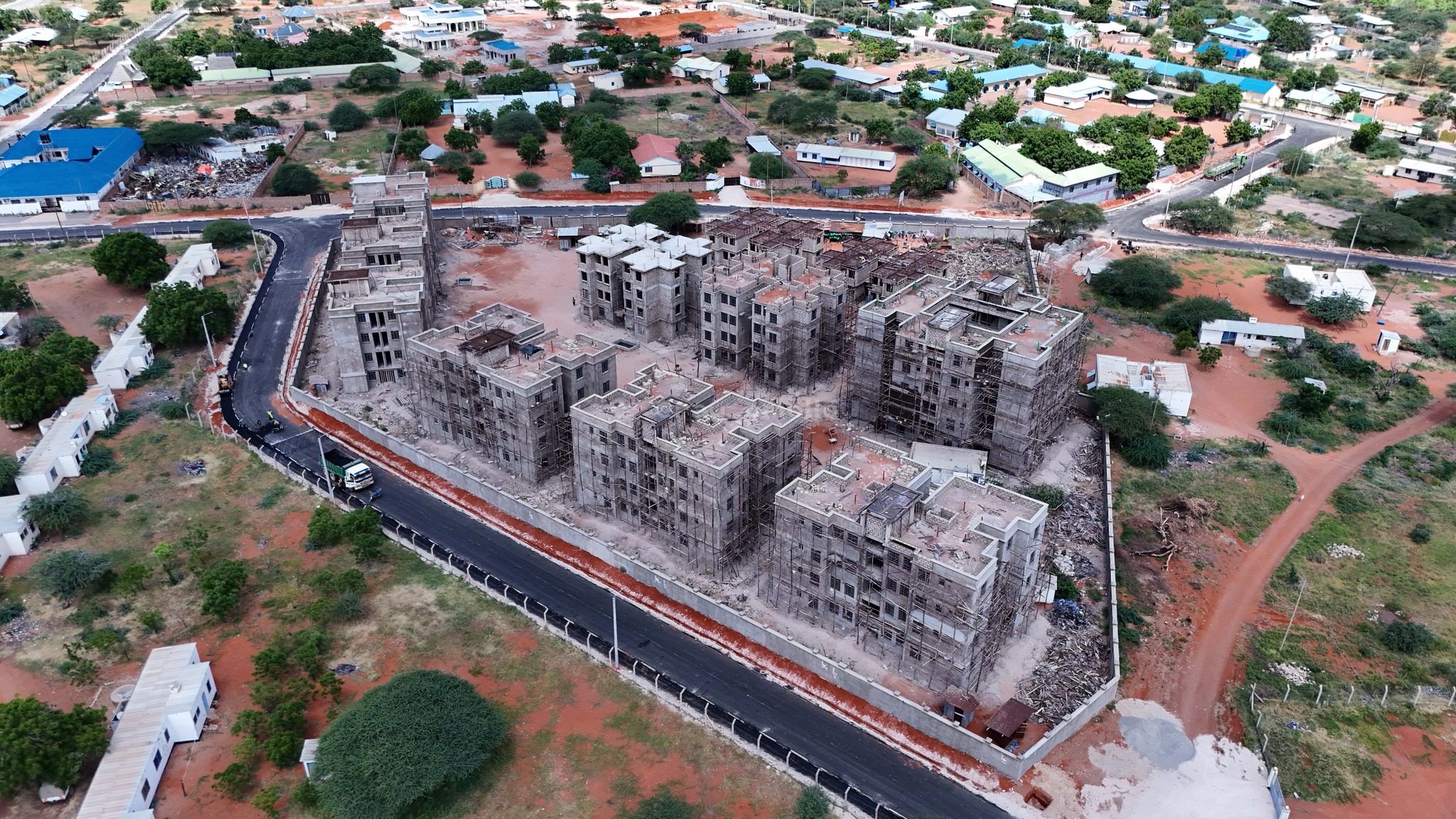 Wajir Affordable Housing Project Reaches 60% Completion as Finishing Works Begin